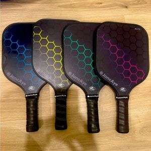4-Paddle Pickleball Set